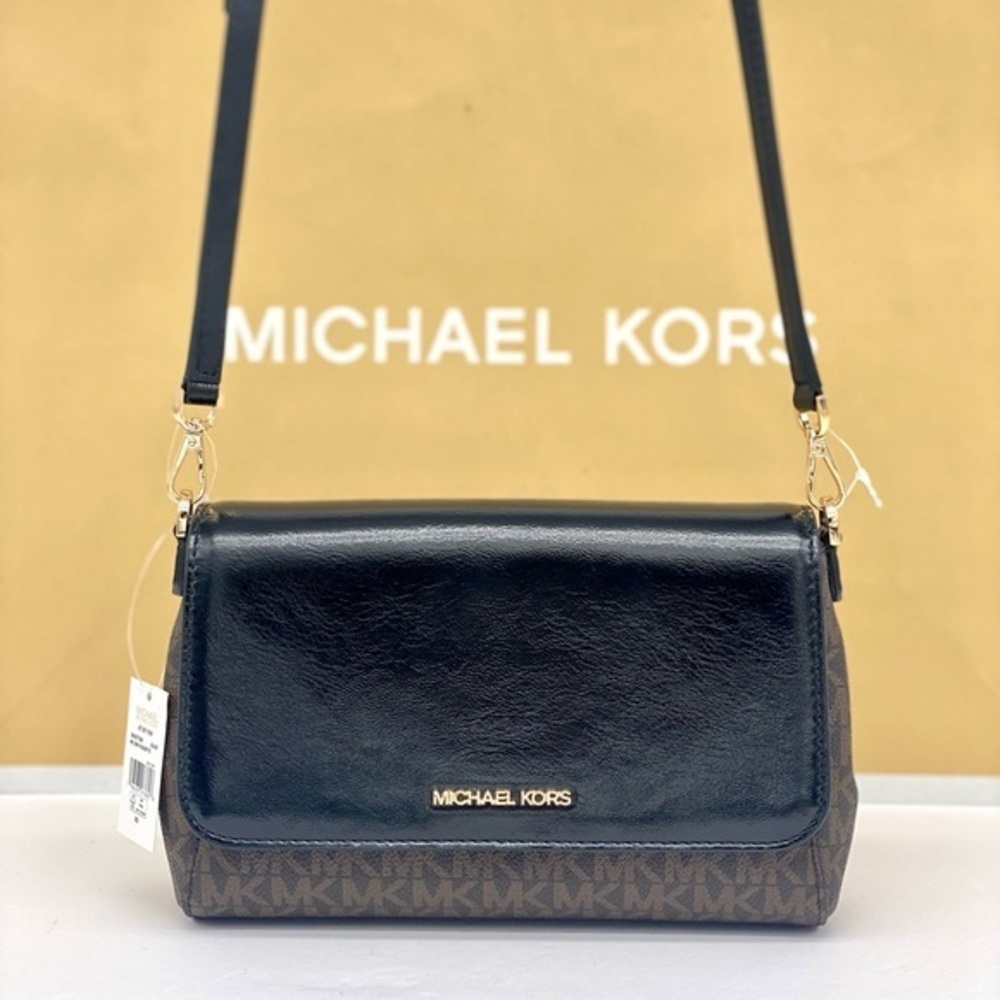 Michael Kors Medium Logo Convertible Crossbody Bag